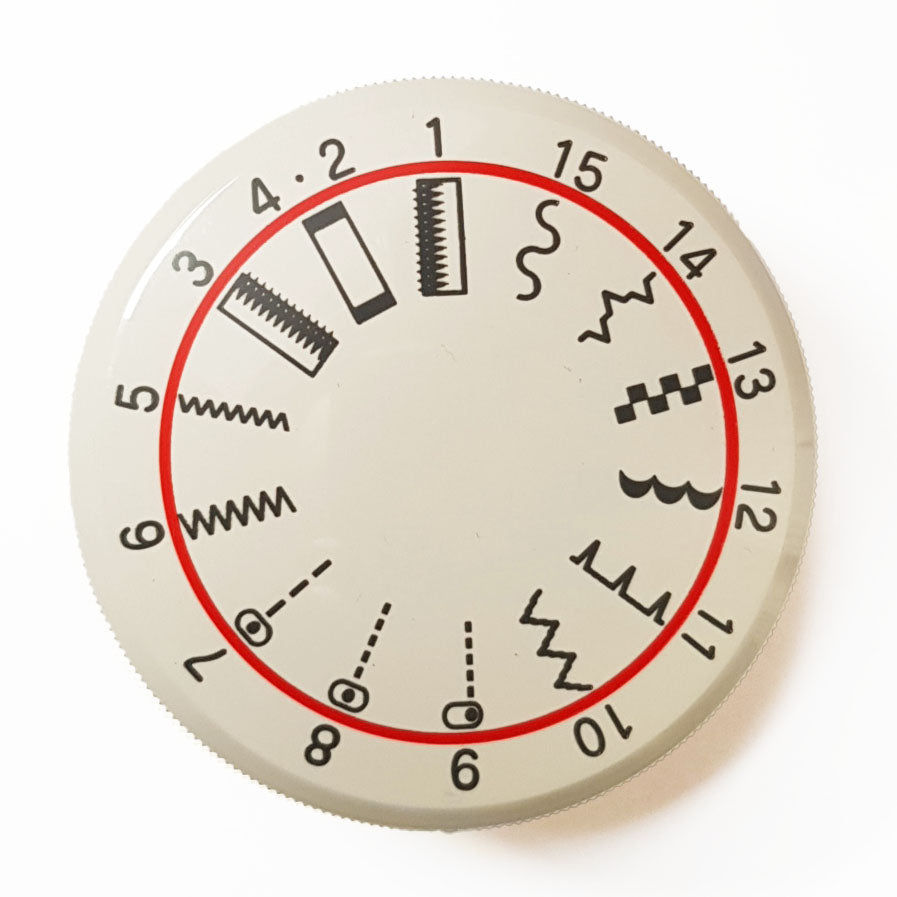 Toyota SPA15 sewing machine Stitch Selection Dial