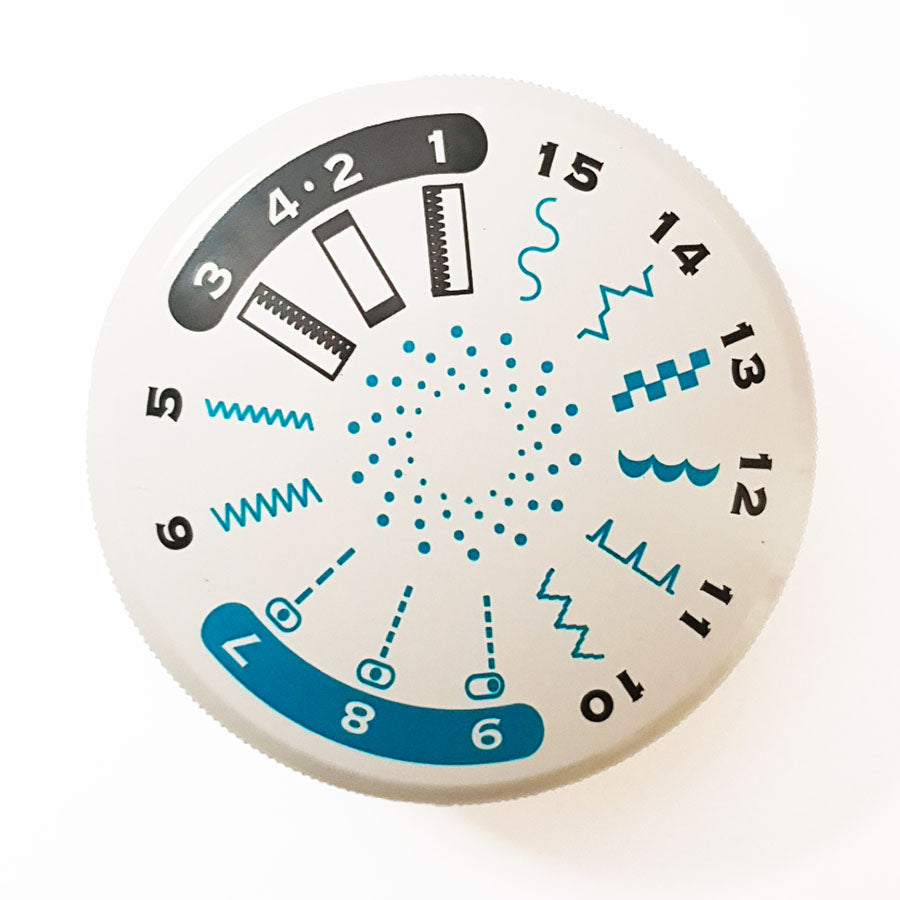 Toyota SPB15 sewing machine Stitch Selection Dial