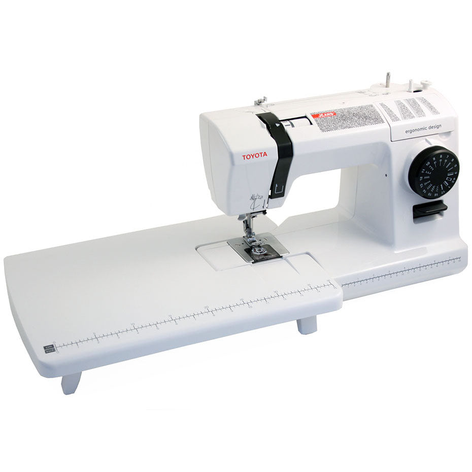 Toyota SP Jeans sewing machine JNS17CT with an Extension Table