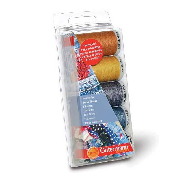 Gutermann Sewing Thread Set - Jeans, Extra Strong