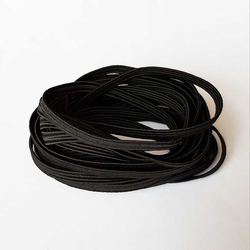 Standard Elastic, 4mm, 3m, Black