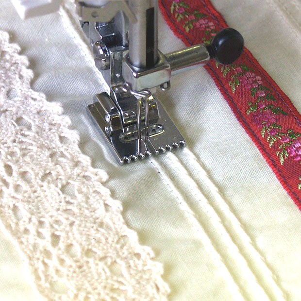 Pintuck Foot for pin tuck decorative sewing