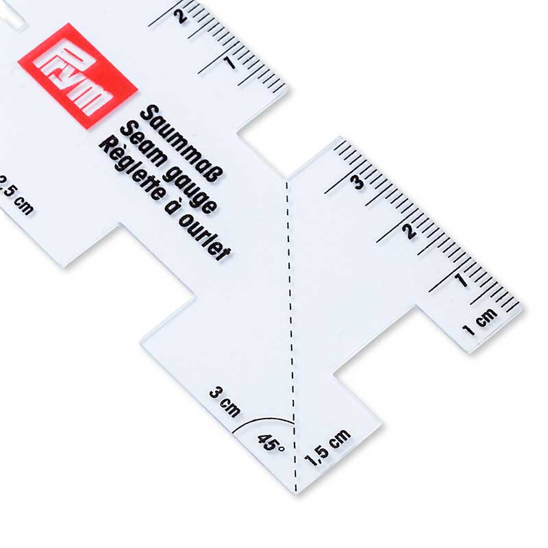 Prym Seam Gauge; Quarter/Seam Rule