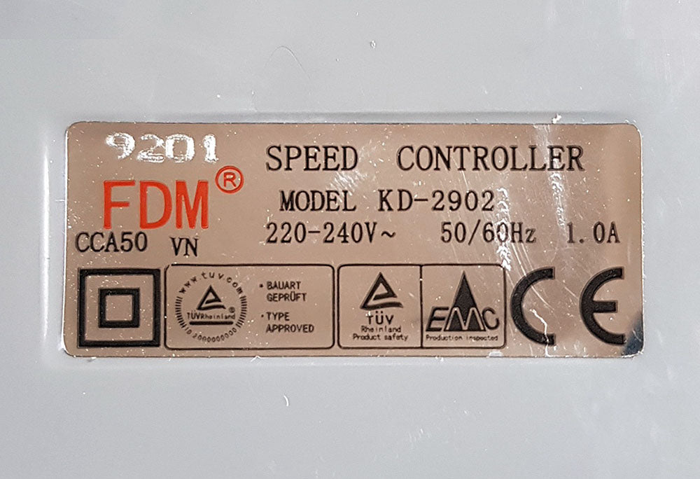 Foot Controller for Toyota RS2000 and SP Series sewing machine