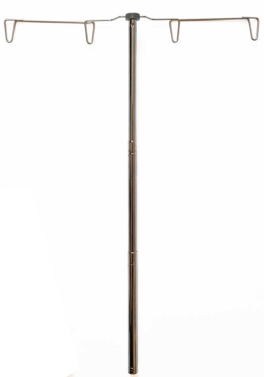 Telescopic thread stand for Toyota overlockers