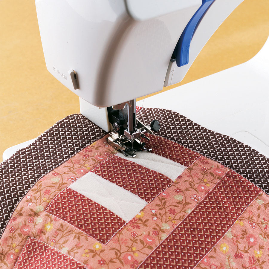 Walking foot for layers sewing