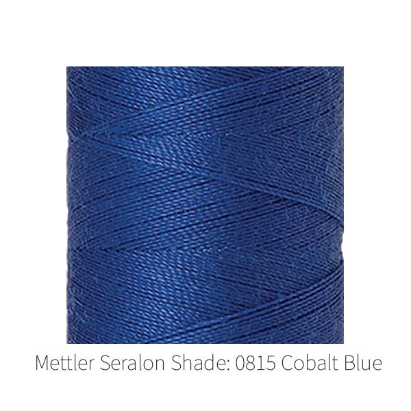 Mettler Seralon sewing thread Shade: 0815 Cobalt Blue