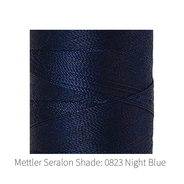 Mettler Seralon sewing thread Shade: 0823 Night Blue