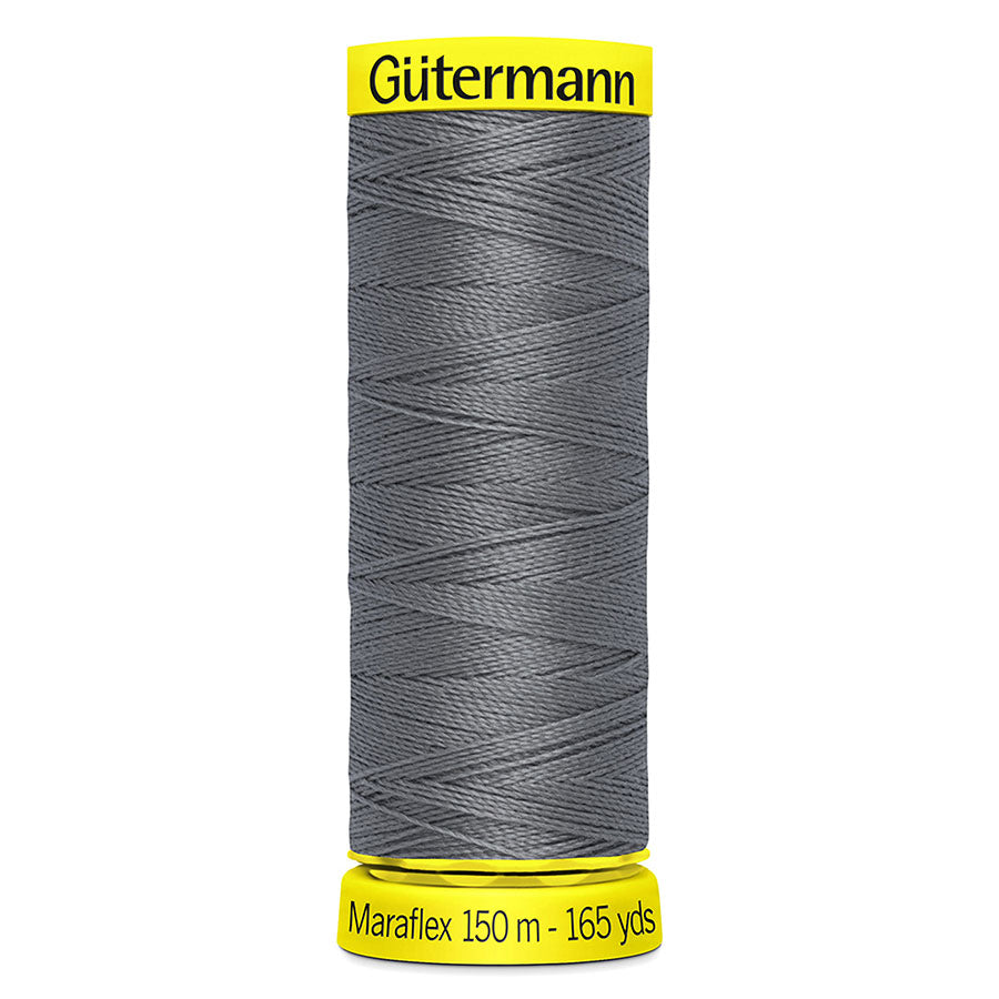 Gütermann Maraflex - Charcoal Grey 150m - Stretch Elastic Thread