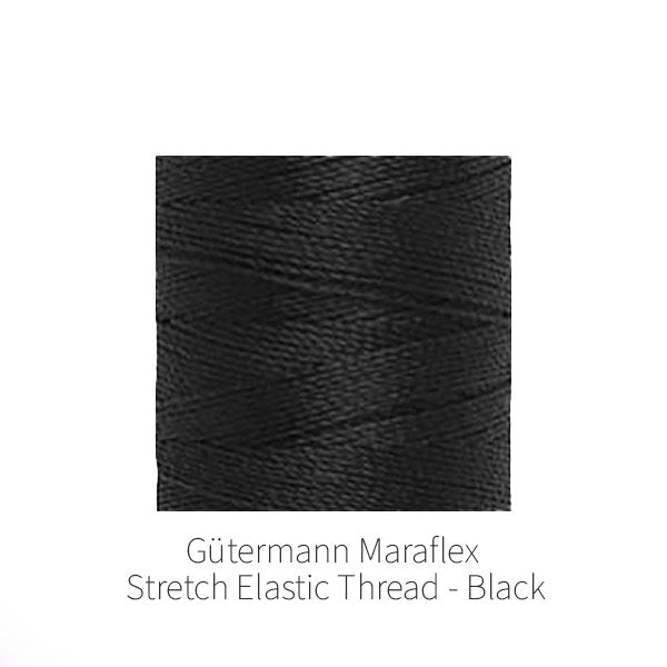 Gütermann Maraflex Stretch Elastic Thread - Black