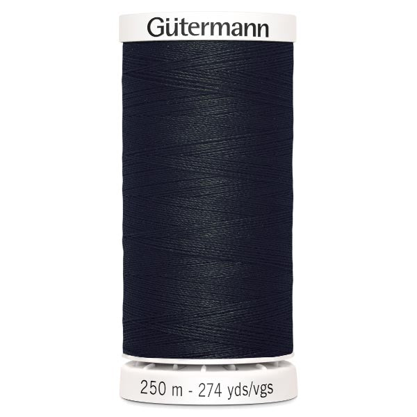 Gütermann Sew-All Thread 250m Shade:000 Black
