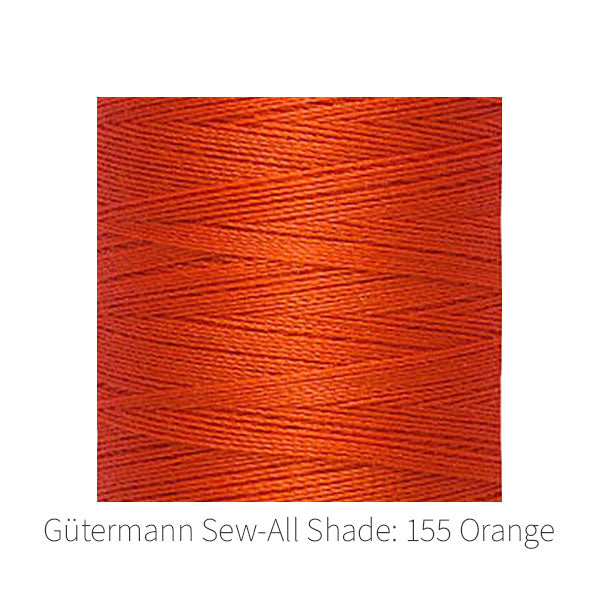 Gütermann Sew-All sewing thread Shade: 155 Orange