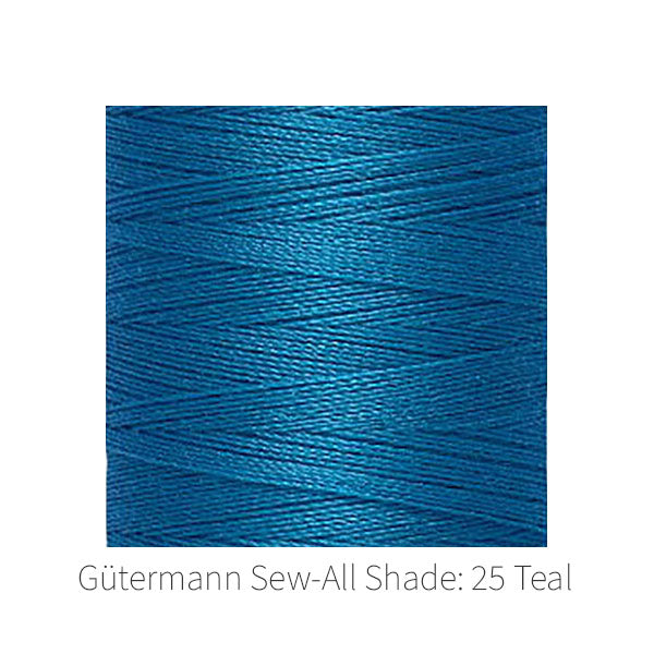 Gütermann Sew-All sewing thread Shade: 25 Teal