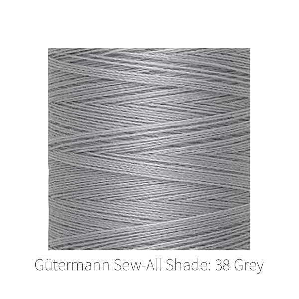 Gütermann Sew-All sewing thread Shade: 38 Grey