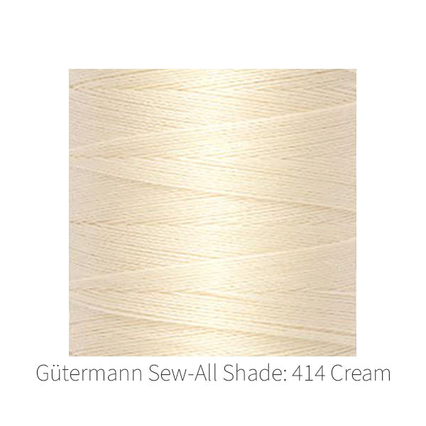 Gütermann Sew-All sewing thread Shade: 414 cream