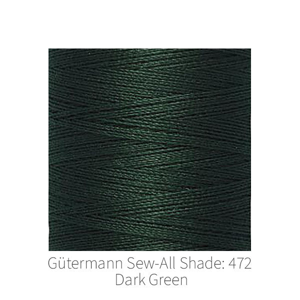 Gütermann Sew-All sewing thread Shade: 472 Dark Green
