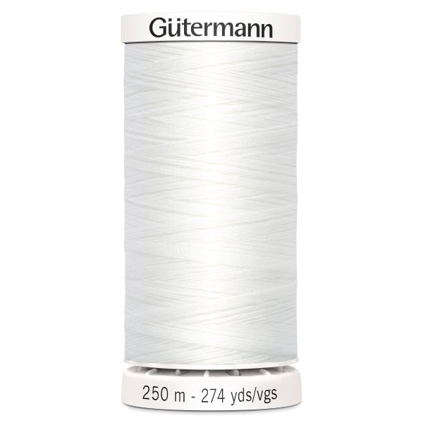 Gütermann Sew-All Thread 250m Shade:800 White