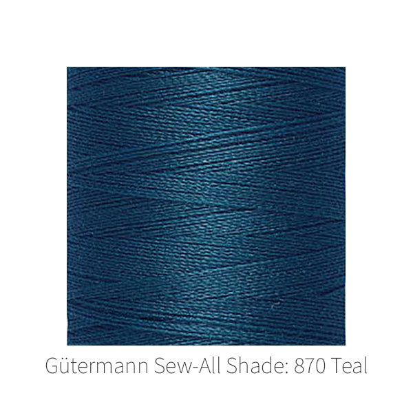 Gütermann Sew-All sewing thread Shade: 870 Teal