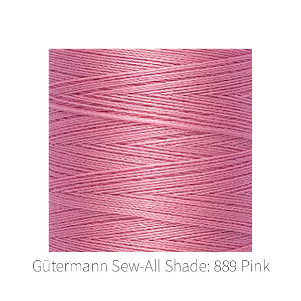 Gütermann Sew-All sewing thread Shade: 889 Pink