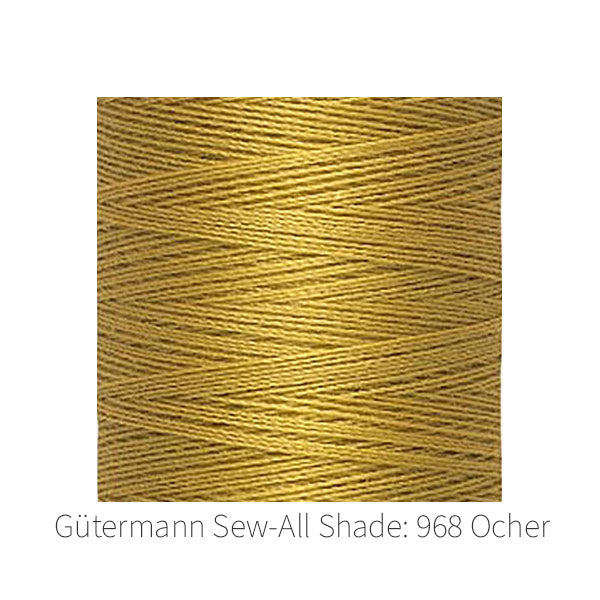 Gütermann Sew-All sewing thread Shade: 968 Ocher