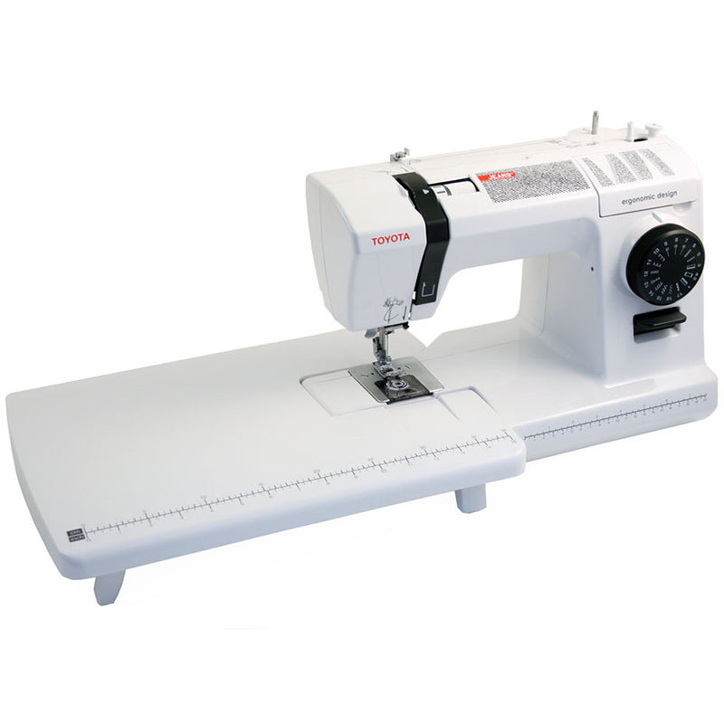 Toyota SP Jeans sewing machine JNS17CT with an Extension Table