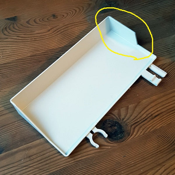 Toyota Overlocker Waste Tray