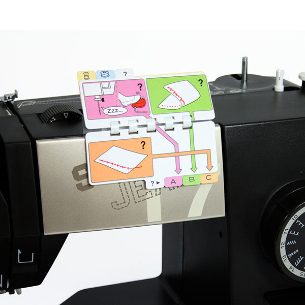 Toyota Super Jeans SJ17XL sewing machine quick guide