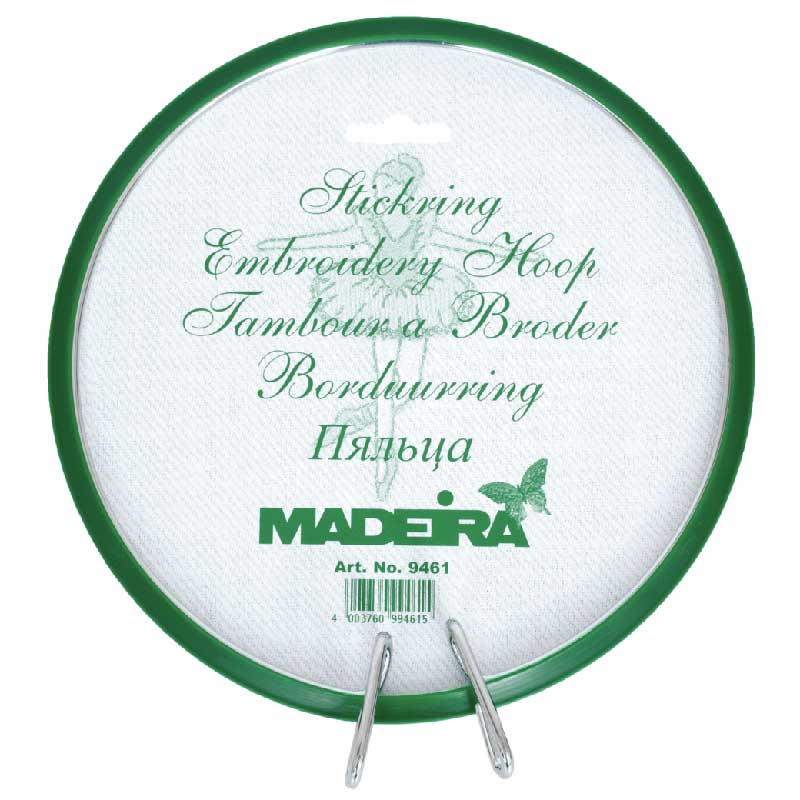 Madeira Oekaki Hoop, Plastic Spring Embroidery Hoop, 18cm