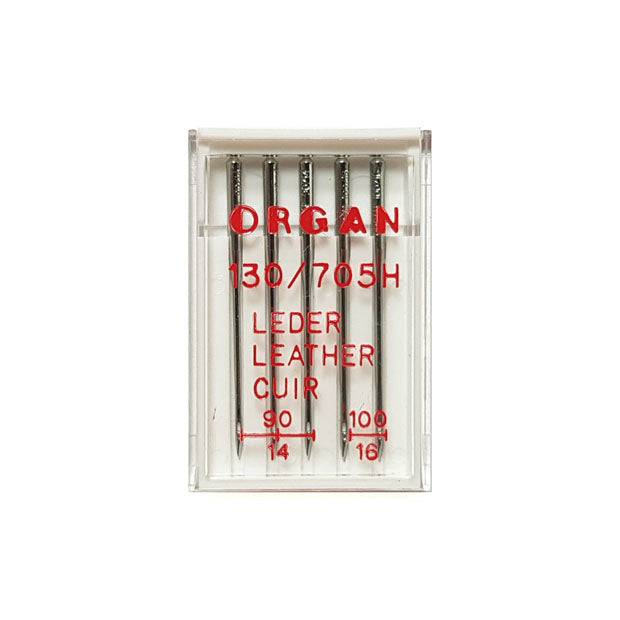 Organ Leather Needle Set of 5 pcs.