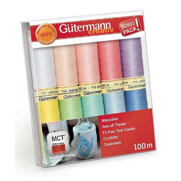 Gutermann Sewing Thread Set・Sew All - PASTEL
