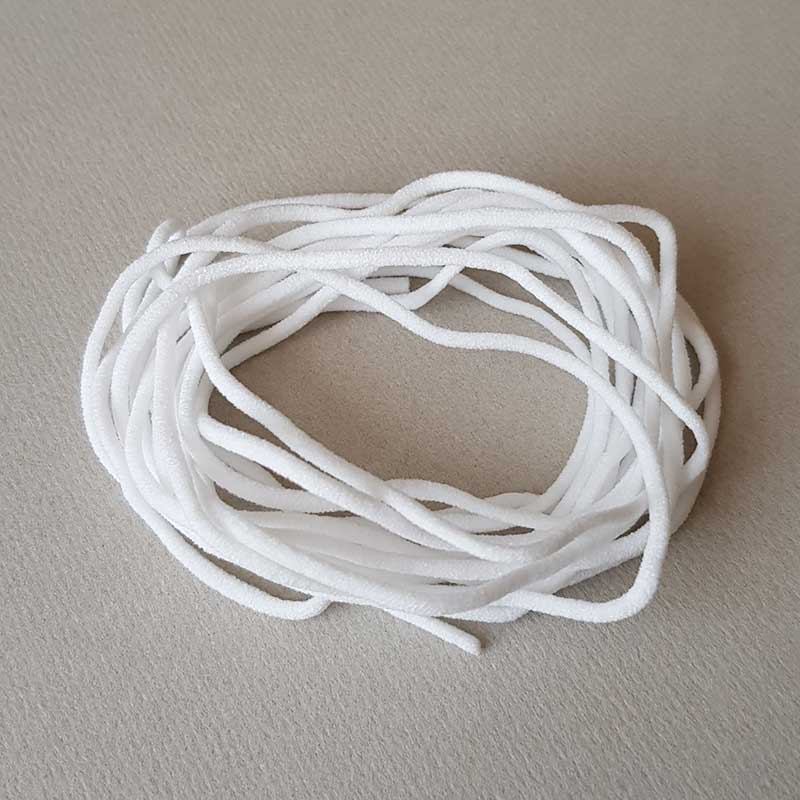 Elastic Cord for Mask White 3M