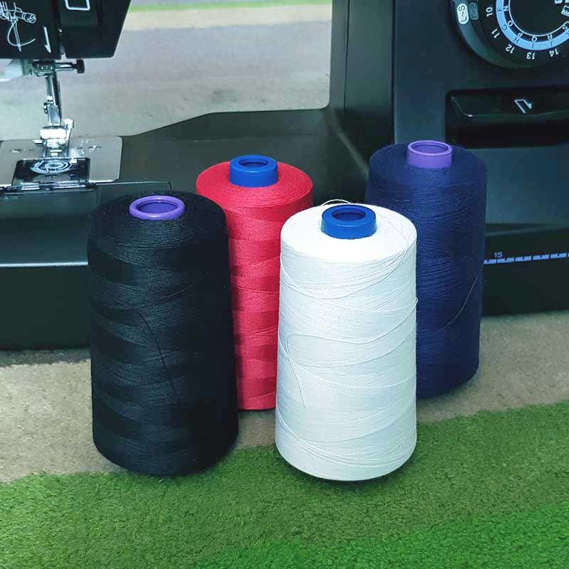 Top Quality Polyester Sewing/Overlocking Thread 40/2 - Black 5000m