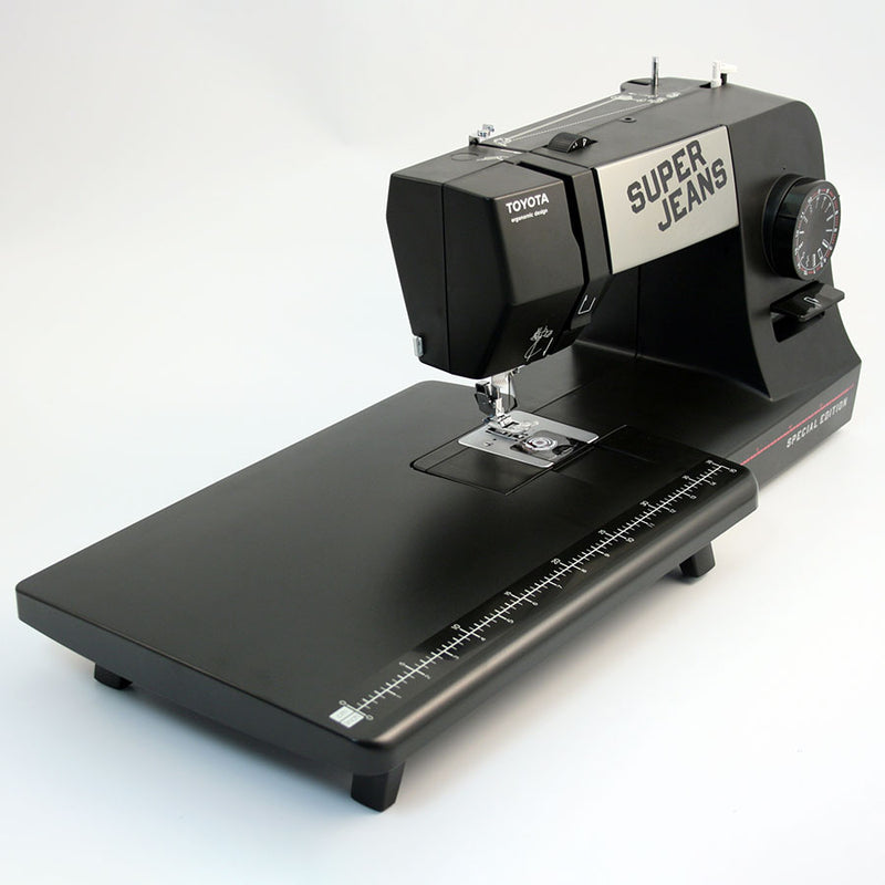 Toyota SJ15 sewing machine with extension table